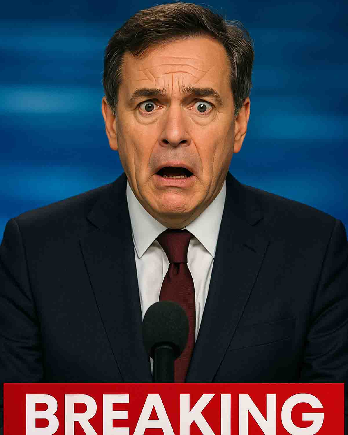 Giornalista dà notizia