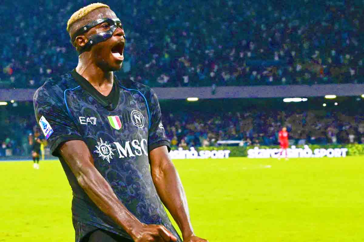 Victor Osimhen al Napoli.