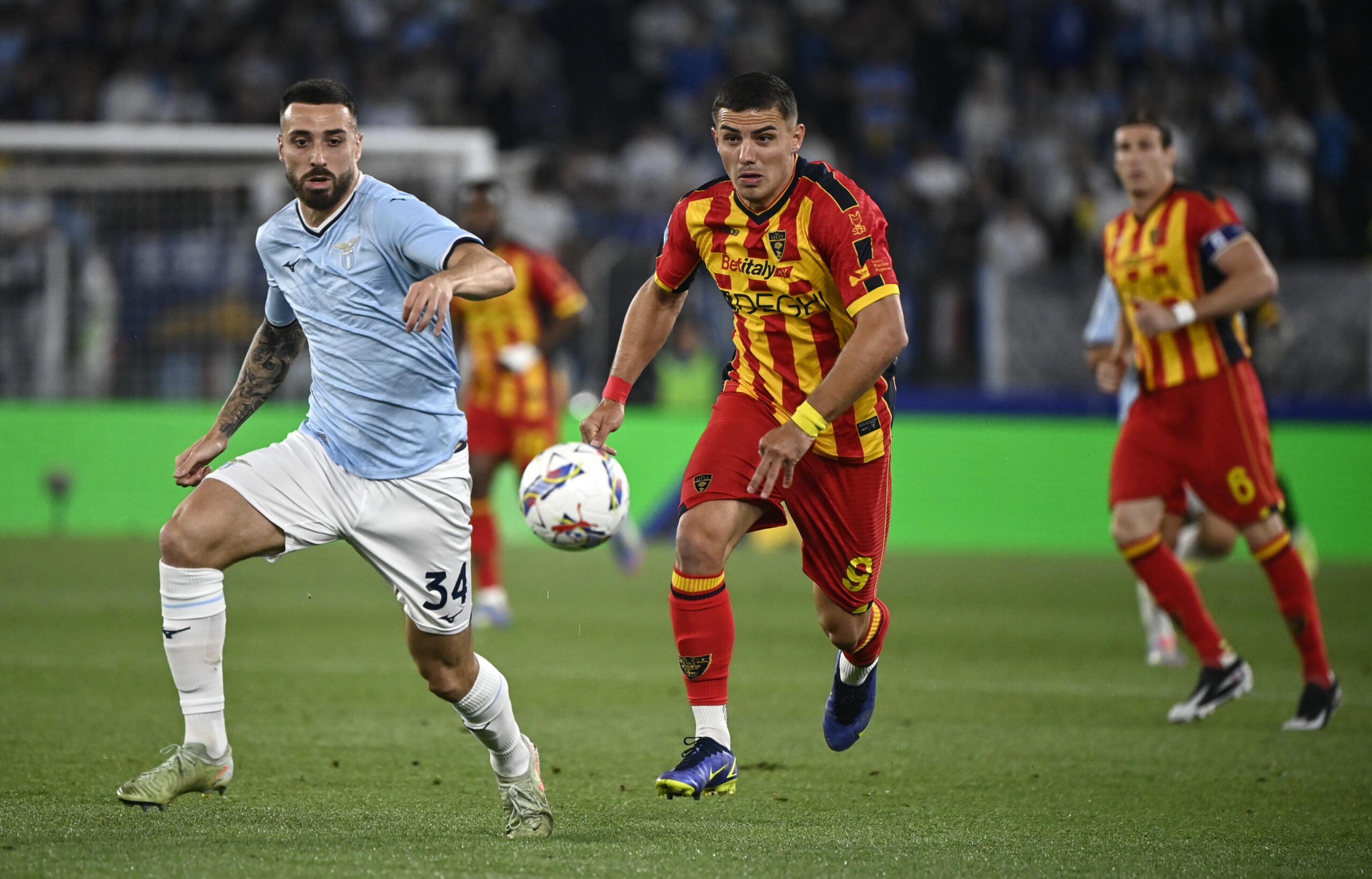 Mario Gila, difensore della Lazio